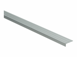 Hoeklijn 10 mm zilver 1 mtr.