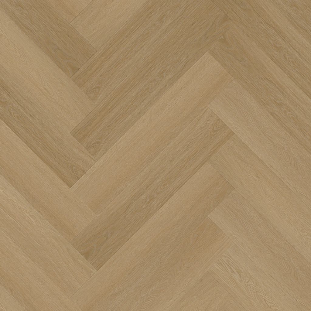 YUP Fulham Herringbone Warm Oak Dryback - Afbeelding 1