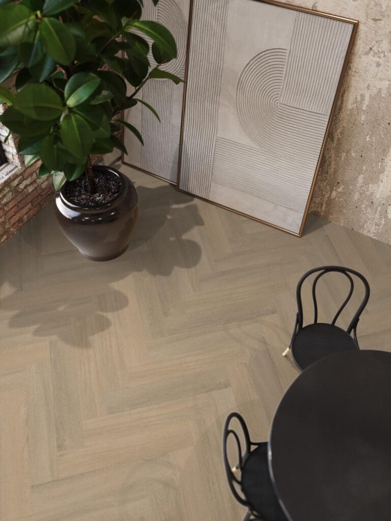 YUP Sutton Warm Beige Herringbone SRC - Afbeelding 2