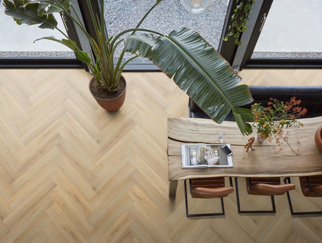 YUP XL Greenford Herringbone Natural SRC - Afbeelding 2