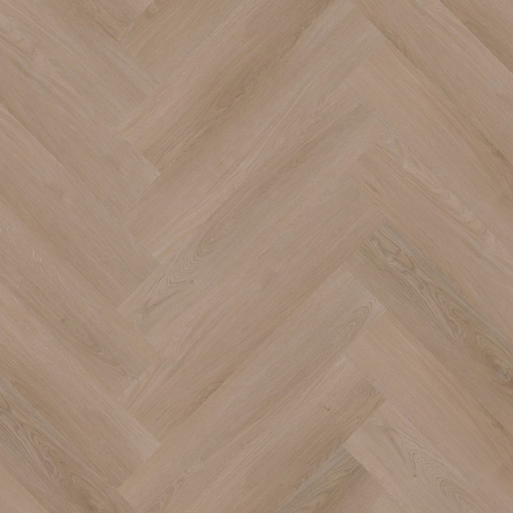 YUP Merton Dark Oak Herringbone Dryback - Afbeelding 1