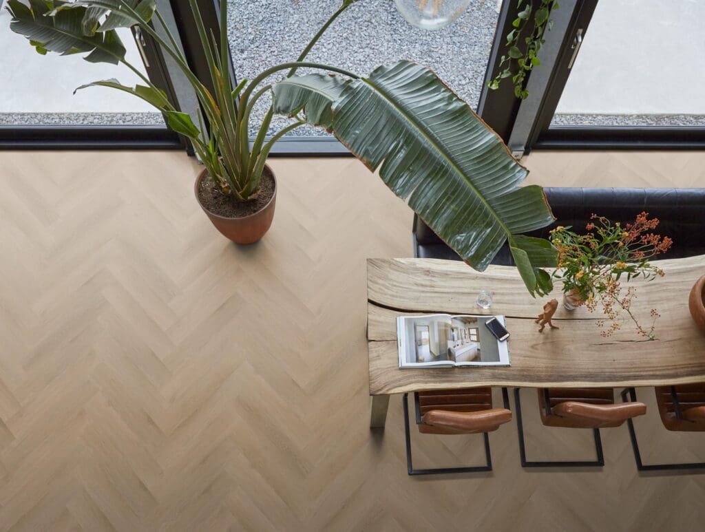 YUP Merton Natural Oak Herringbone SRC - Afbeelding 2