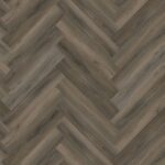 YUP Paddington Herringbone Dark Grey Dryback